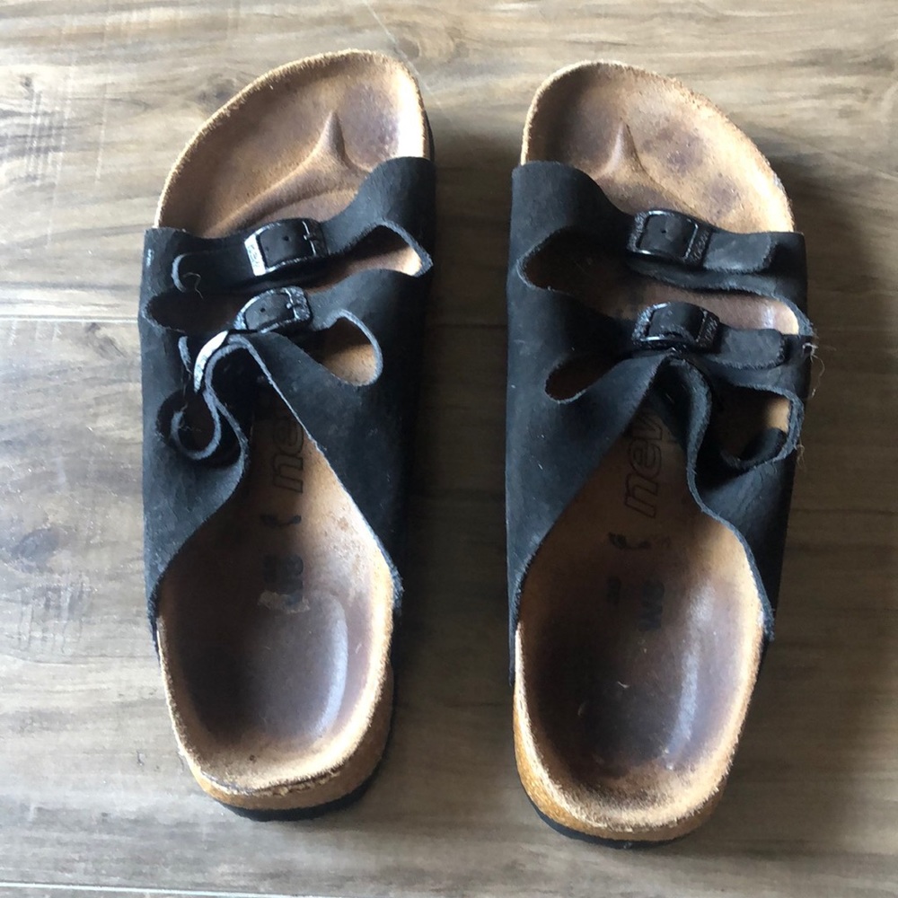 Newalk by Birkenstock black sandals